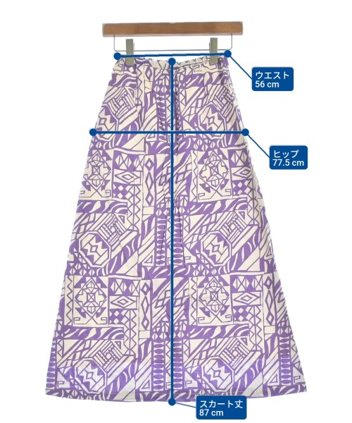 RHC Ron Herman（アールエイチシーロンハーマン）ロング・マキシ丈スカート 白 サイズ:XS レディース/2200631161219