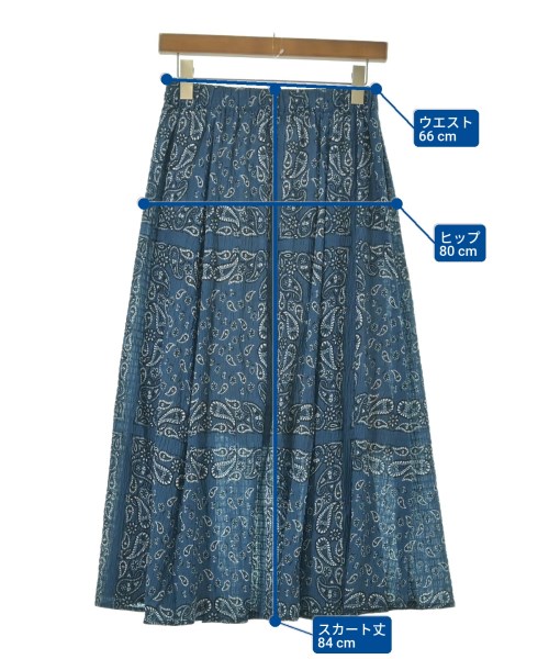 RHC Ron Herman（アールエイチシーロンハーマン）ロング・マキシ丈スカート 紺 サイズ:S レディース/2200631161318