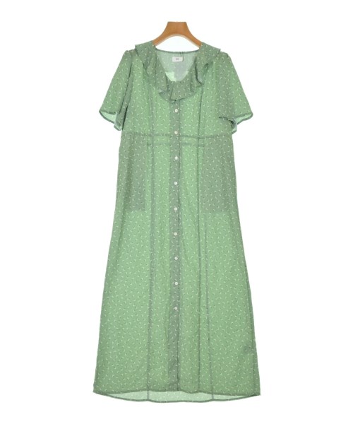 RHC Ron Herman(アールエイチシーロンハーマン)シャツワンピース 緑 サイズ:S/2200631162063