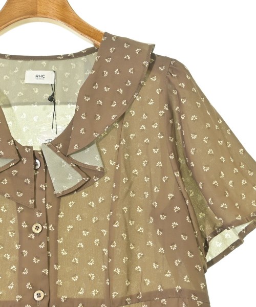 RHC Ron Herman（アールエイチシーロンハーマン）シャツワンピース 茶 サイズ:XS レディース/2200631162124