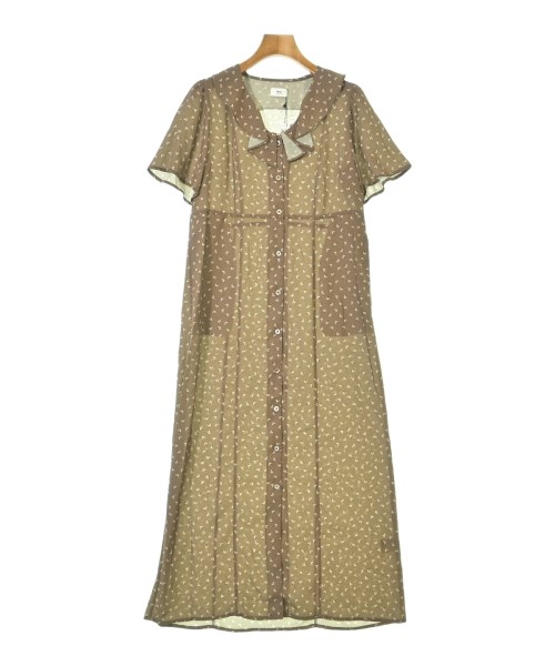 RHC Ron Herman(アールエイチシーロンハーマン)シャツワンピース 茶 サイズ:XS/2200631162131