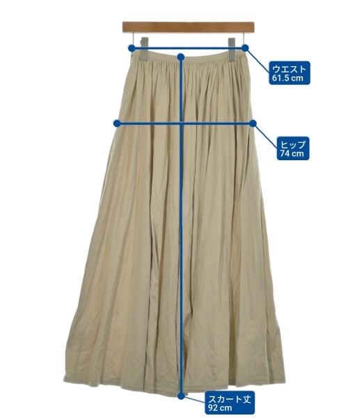 RHC Ron Herman（アールエイチシーロンハーマン）ロング・マキシ丈スカート ベージュ サイズ:XS レディース/2200631162773