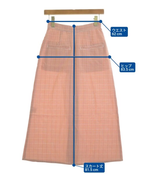 RHC Ron Herman（アールエイチシーロンハーマン）ロング・マキシ丈スカート オレンジ サイズ:S レディース/2200631167648