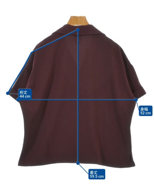 RHC Ron Herman（アールエイチシーロンハーマン）カジュアルシャツ 赤 サイズ:XS レディース/2200631167846