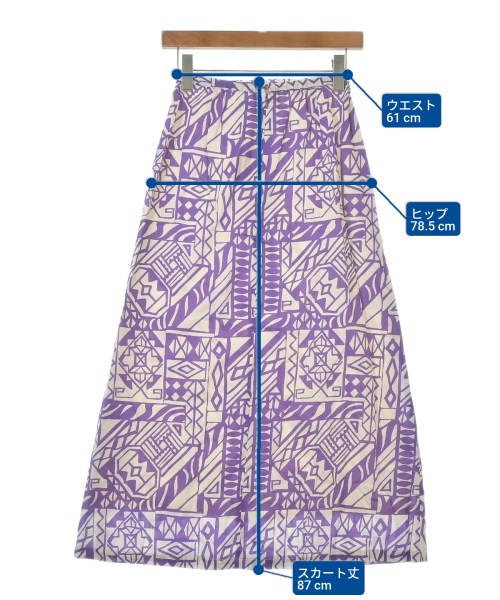 RHC Ron Herman（アールエイチシーロンハーマン）ロング・マキシ丈スカート 紫 サイズ:XS レディース/2200631168669