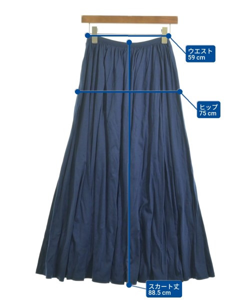 RHC Ron Herman（アールエイチシーロンハーマン）ロング・マキシ丈スカート 青 サイズ:XS レディース/2200631168768