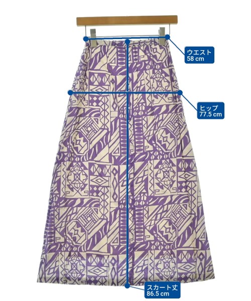 RHC Ron Herman（アールエイチシーロンハーマン）ロング・マキシ丈スカート 紫 サイズ:XS レディース/2200631171683