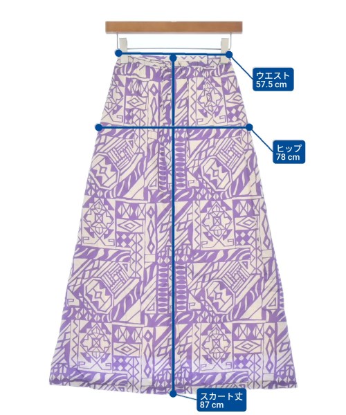 RHC Ron Herman（アールエイチシーロンハーマン）ロング・マキシ丈スカート 紫 サイズ:XS レディース/2200631171768