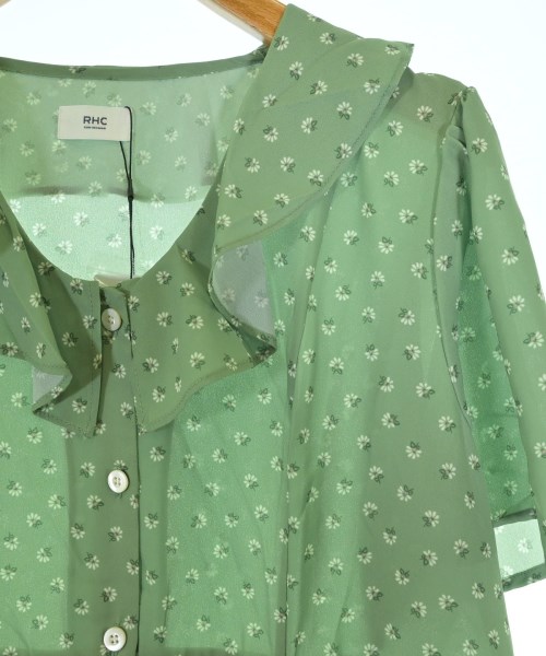 RHC Ron Herman（アールエイチシーロンハーマン）シャツワンピース 緑 サイズ:S レディース/2200631171973