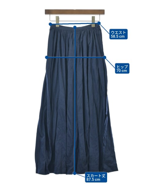 RHC Ron Herman（アールエイチシーロンハーマン）ロング・マキシ丈スカート 紺 サイズ:XS レディース/2200631172932