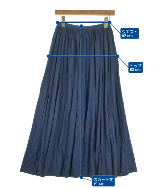 RHC Ron Herman（アールエイチシーロンハーマン）ロング・マキシ丈スカート 青 サイズ:S レディース/2200631173052