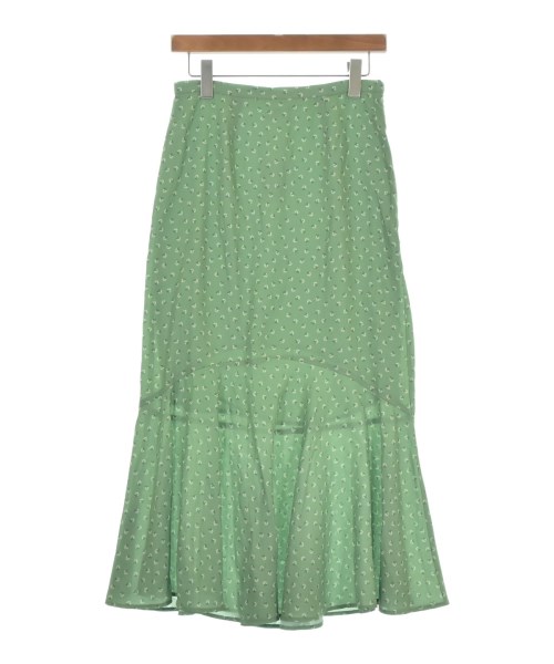 RHC Ron Herman(アールエイチシーロンハーマン)ロング・マキシ丈スカート 緑 サイズ:S/2200631173359