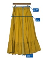 RHC Ron Herman（アールエイチシーロンハーマン）ロング・マキシ丈スカート 黄 サイズ:S レディース/2200631181194