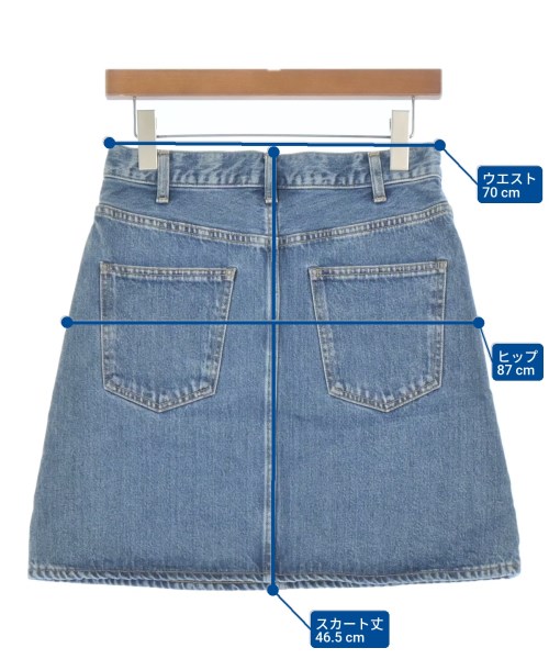 RHC Ron Herman（アールエイチシーロンハーマン）ミニスカート 青 サイズ:S レディース/2200631182788