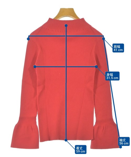 RHC Ron Herman（アールエイチシーロンハーマン）ニット・セーター 赤 サイズ:XS レディース/2200631205883
