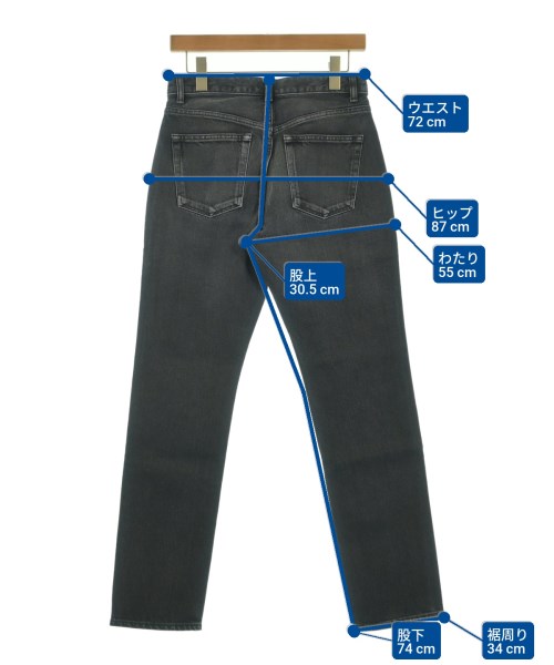 RHC Ron Herman（アールエイチシーロンハーマン）デニムパンツ 黒 サイズ:26(M位) レディース/2200631215981