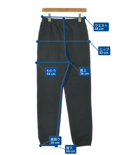 RHC Ron Herman（アールエイチシーロンハーマン）スウェットパンツ 黒 サイズ:XS レディース/2200631217107