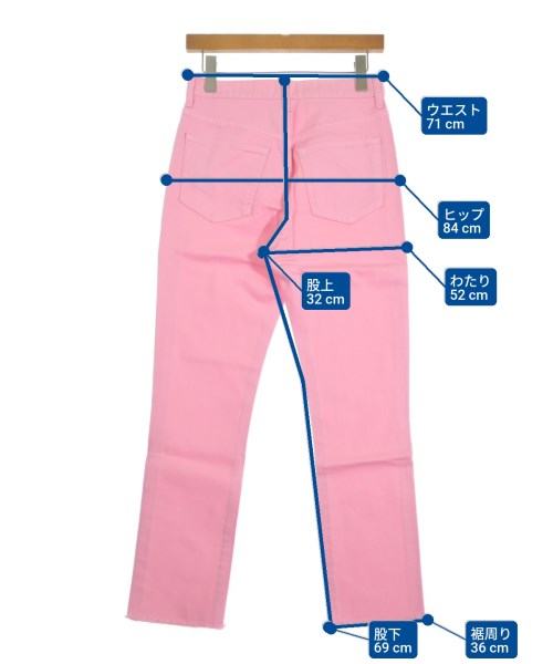 RHC Ron Herman（アールエイチシーロンハーマン）デニムパンツ ピンク サイズ:26(M位) レディース/2200631218890