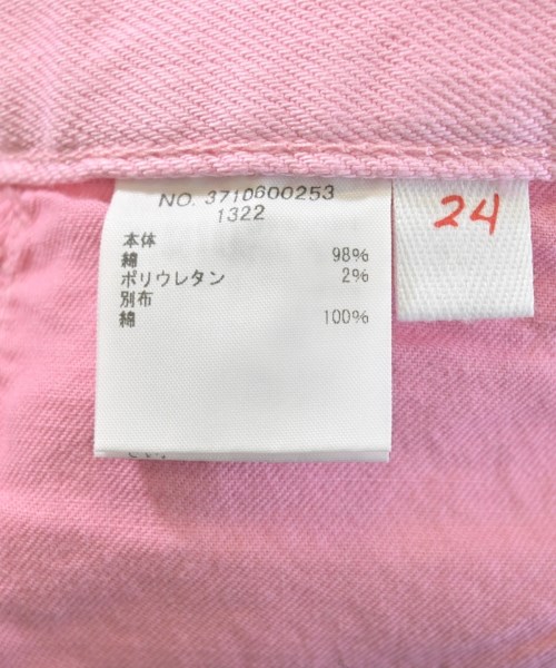 RHC Ron Herman（アールエイチシーロンハーマン）その他 ピンク サイズ:24(S位) レディース/2200631220343