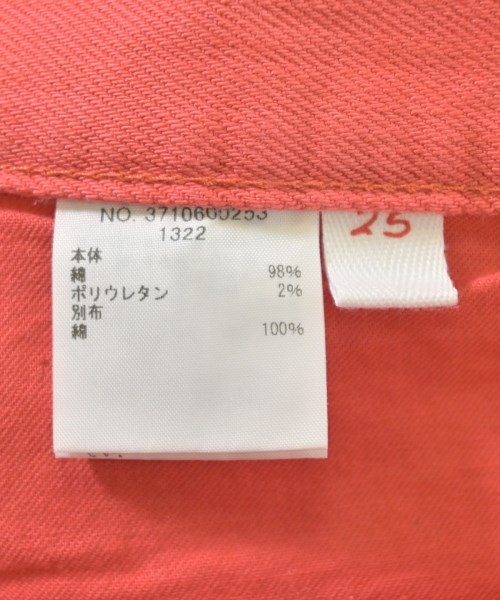 RHC Ron Herman（アールエイチシーロンハーマン）その他 赤 サイズ:25(S位) レディース/2200631220404