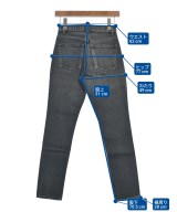 RHC Ron Herman（アールエイチシーロンハーマン）デニムパンツ 黒 サイズ:23(XS位) レディース/2200631221340