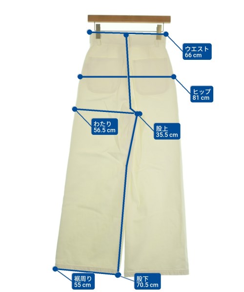 RHC Ron Herman（アールエイチシーロンハーマン）デニムパンツ 白 サイズ:S レディース/2200631222194