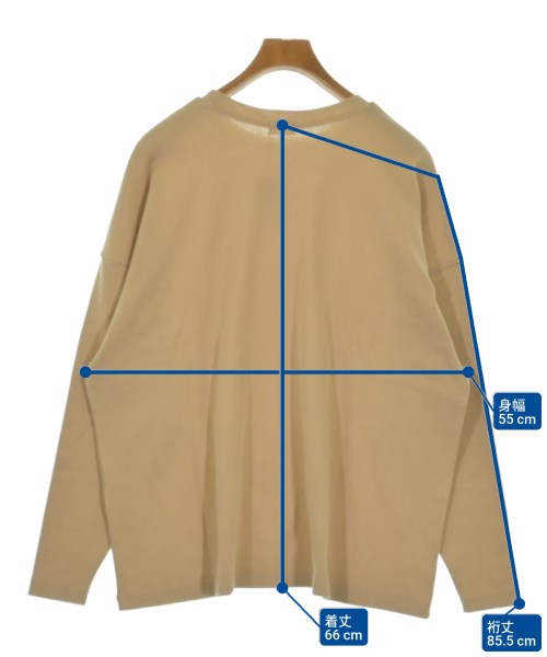 RHC Ron Herman（アールエイチシーロンハーマン）Tシャツ・カットソー ベージュ サイズ:F レディース/2200631224792