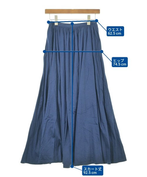 RHC Ron Herman（アールエイチシーロンハーマン）ロング・マキシ丈スカート 青 サイズ:S レディース/2200631225157