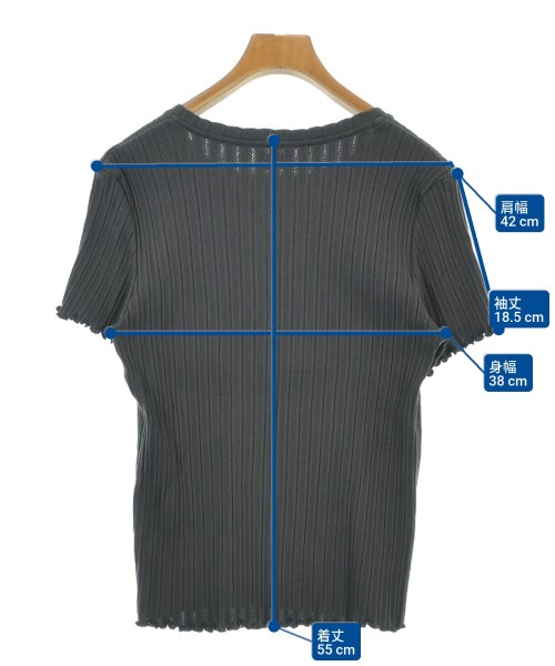 RHC Ron Herman（アールエイチシーロンハーマン）Tシャツ・カットソー グレー サイズ:F レディース/2200631225355