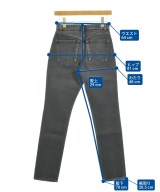 RHC Ron Herman（アールエイチシーロンハーマン）デニムパンツ 黒 サイズ:24(S位) レディース/2200631229742