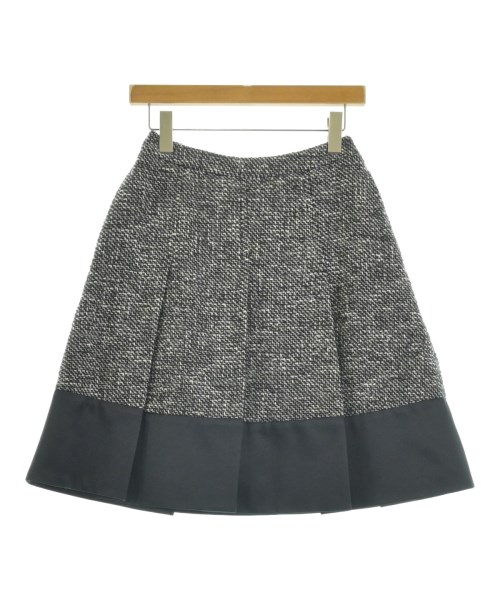 R(アール)ひざ丈スカート グレー サイズ:32(XXS位)/2200656179022