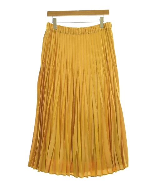 R（アール）ロング・マキシ丈スカート 黄 サイズ:46(L位) レディース/2200633530068
