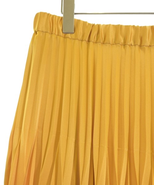 R（アール）ロング・マキシ丈スカート 黄 サイズ:46(L位) レディース/2200633530068
