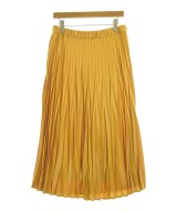 R（アール）ロング・マキシ丈スカート 黄 サイズ:46(L位) レディース/2200633530068