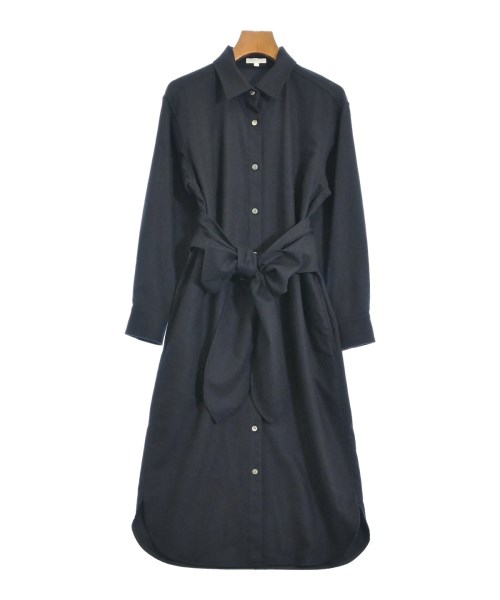 R(アール)シャツワンピース 紺 サイズ:36(S位)/2200668369039