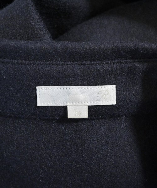 R（アール）シャツワンピース 紺 サイズ:36(S位) レディース/2200668369039