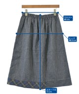 D-due（デドゥエ）ロング・マキシ丈スカート 青 サイズ:40(M位) レディース/2200611857064