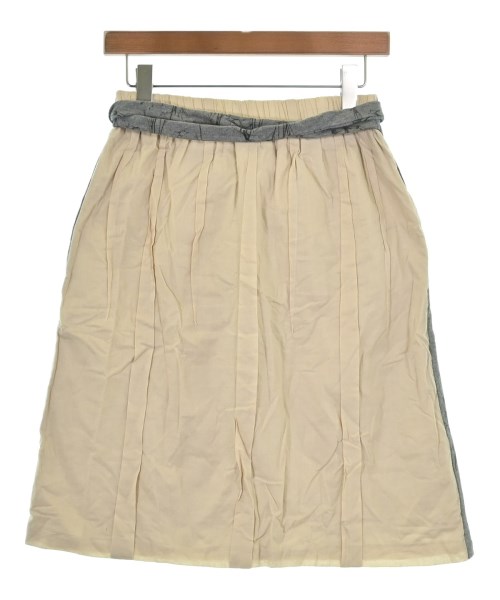 D-due（デドゥエ）ひざ丈スカート ベージュ サイズ:38(M位) レディース/2200611857071