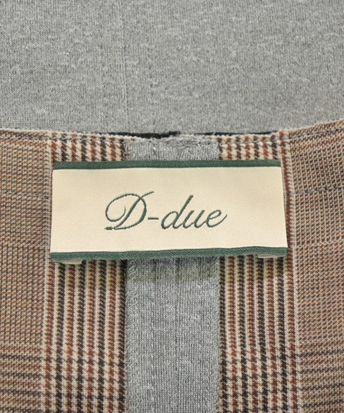 D-due（デドゥエ）Tシャツ・カットソー グレー サイズ:38(M位) レディース/2200611857293