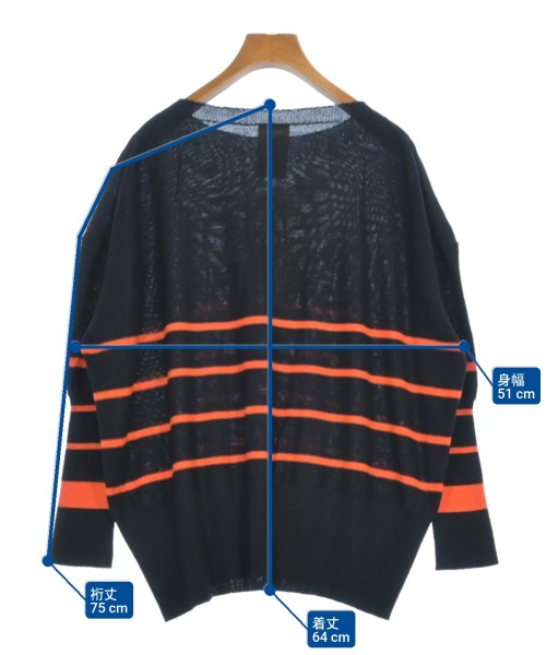 D-due（デドゥエ）ニット・セーター 黒 サイズ:36(S位) レディース/2200629138032