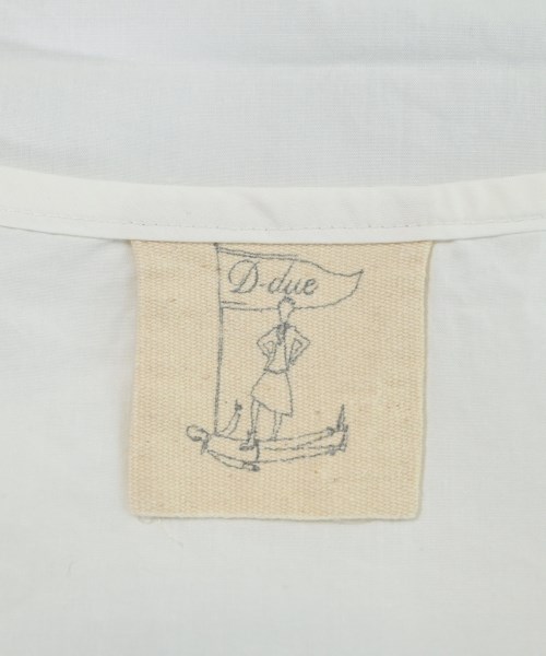 D-due（デドゥエ）ブラウス 白 サイズ:36(S位) レディース/2200616467084
