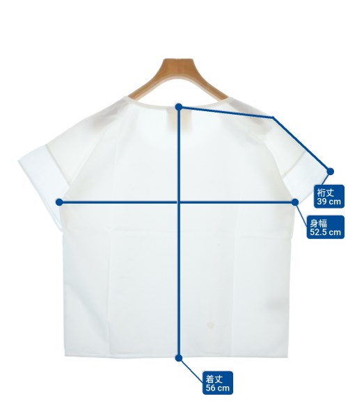 D-due（デドゥエ）ブラウス 白 サイズ:36(S位) レディース/2200616467084