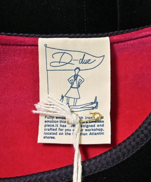 D-due（デドゥエ）ワンピース 黒 サイズ:36(S位) レディース/2200611536471