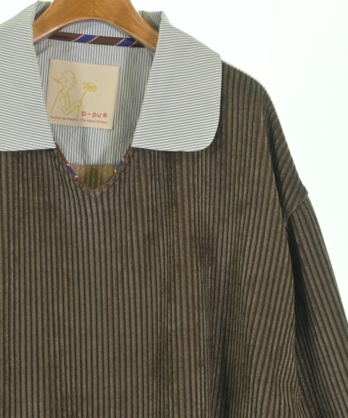 D-due（デドゥエ）ブラウス 茶 サイズ:38(M位) レディース/2200653481036