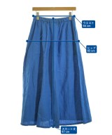D-due（デドゥエ）ロング・マキシ丈スカート 青 サイズ:38(M位) レディース/2200666583062