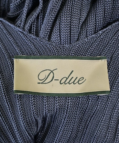 D-due（デドゥエ）ワンピース 青 サイズ:38(M位) レディース/2200725256203