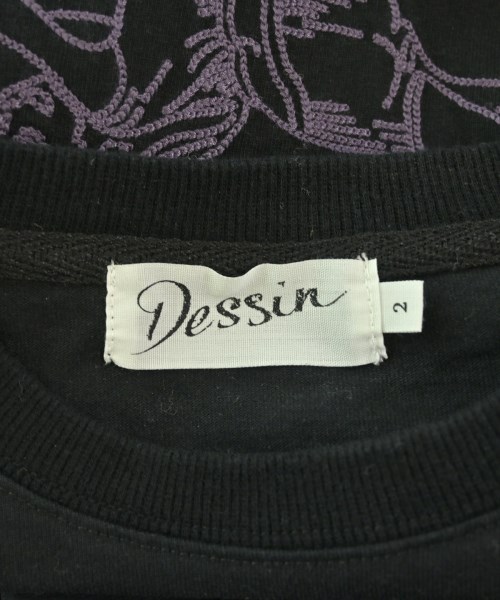 Dessin（デッサン）Tシャツ・カットソー 黒 サイズ:2(M位) メンズ/2200644417037