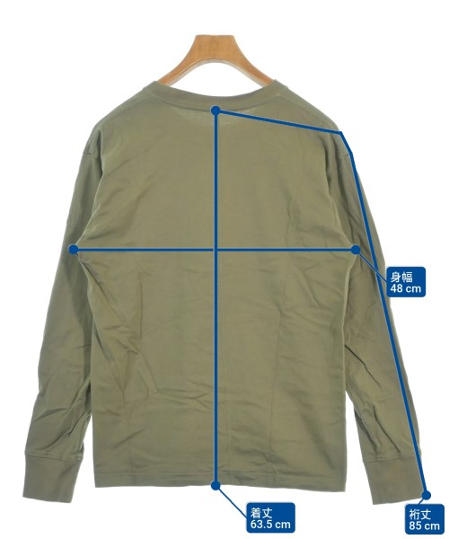 Dessin（デッサン）Tシャツ・カットソー カーキ サイズ:2(M位) メンズ/2200693621072