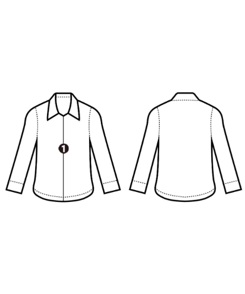 Dessin（デッサン）カジュアルシャツ 白 サイズ:1(S位) レディース/2200634704031