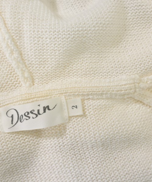 Dessin（デッサン）カーディガン 白 サイズ:2(M位) レディース/2200621510089
